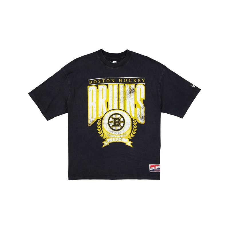 Boston Bruins Throwback Boxy T-Shirt S
