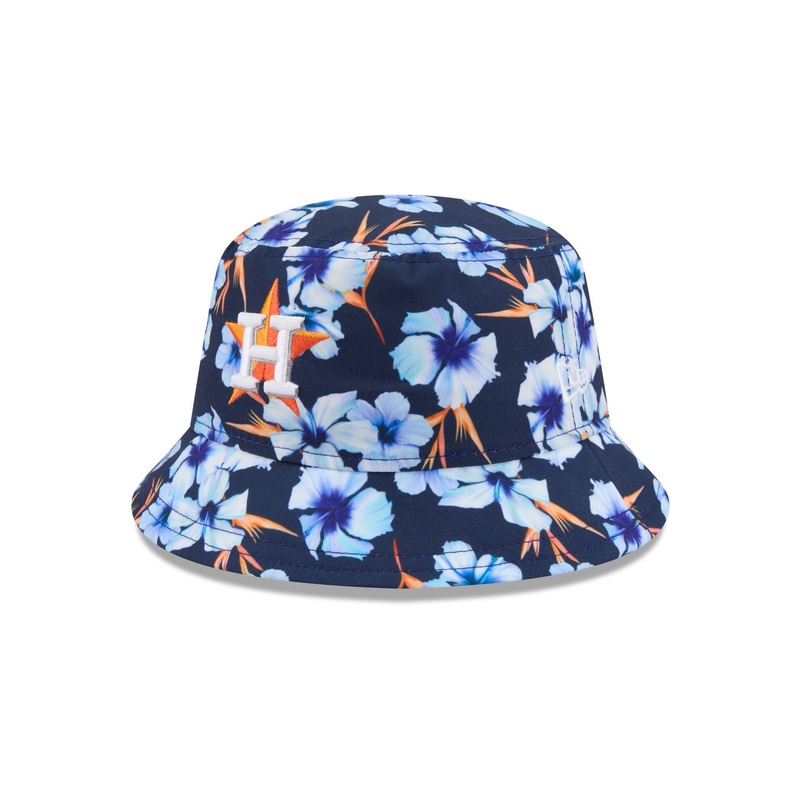 Houston Astros Pattern Bucket Hat S