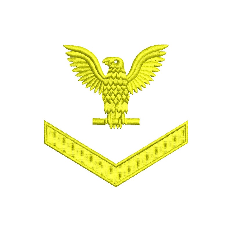 Military Naval Stripe with Eagle Emblem Default Title One Size