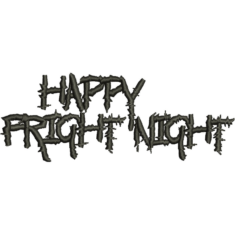 Words of Happy Fright Night Default Title One Size