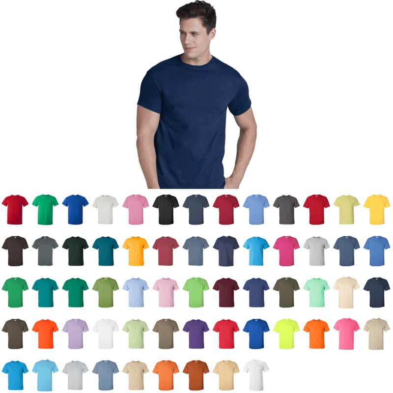 Gildan 2000, G200 Gildan Ultra Cotton T-Shirt – Bulk Shirts, Blank Shirts, Wholesale Shirts S