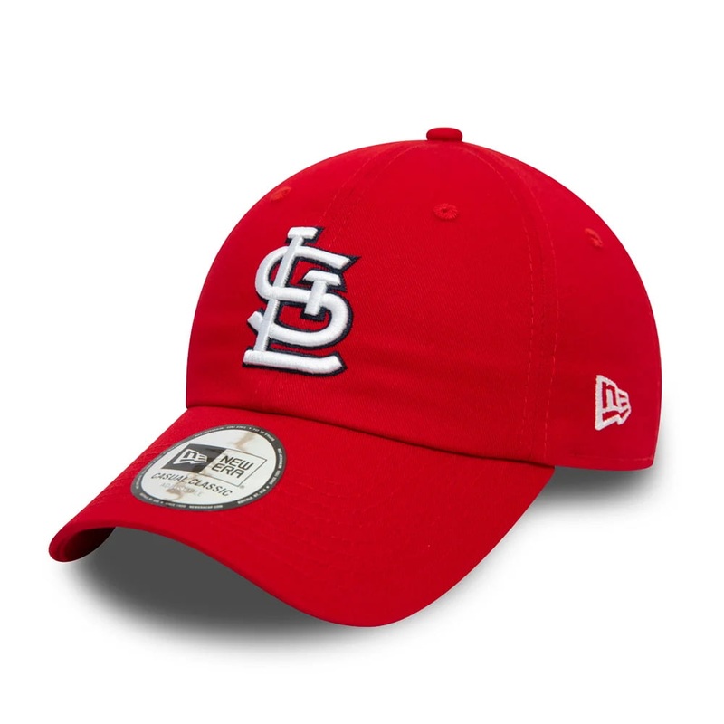New Era 9TWENTY St. Louis Cardinals Baseball Cap – MLB Team Casual Classic – Red Adjustable