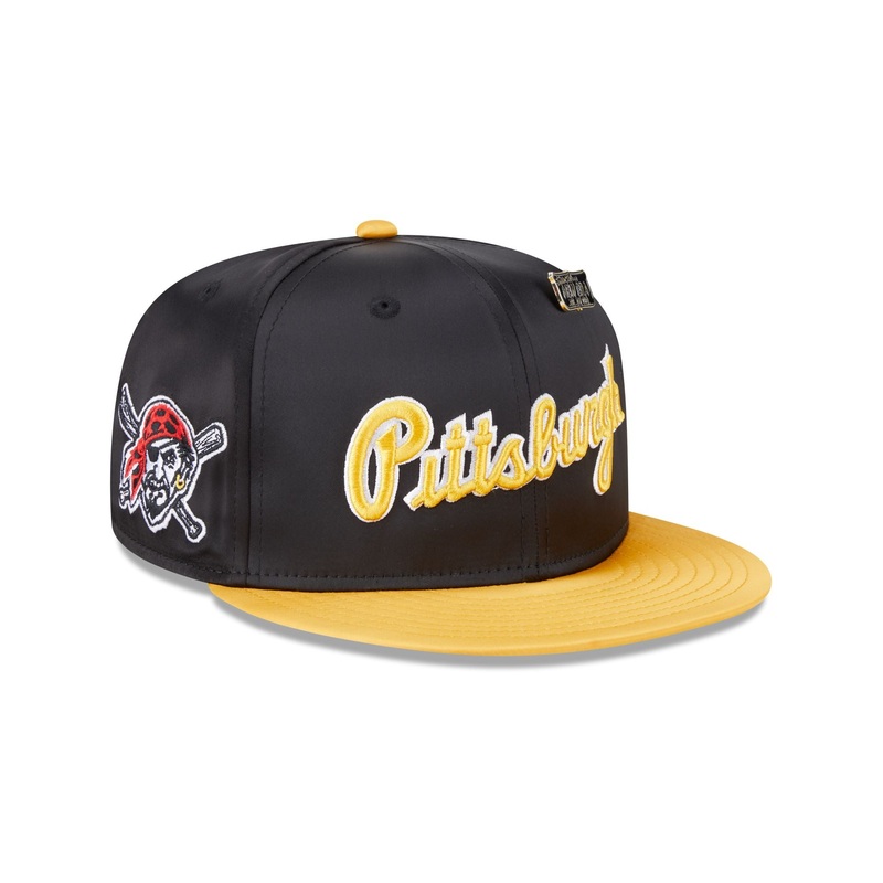 Pittsburgh Pirates Satin Pin 9FIFTY Snapback Hat One Size