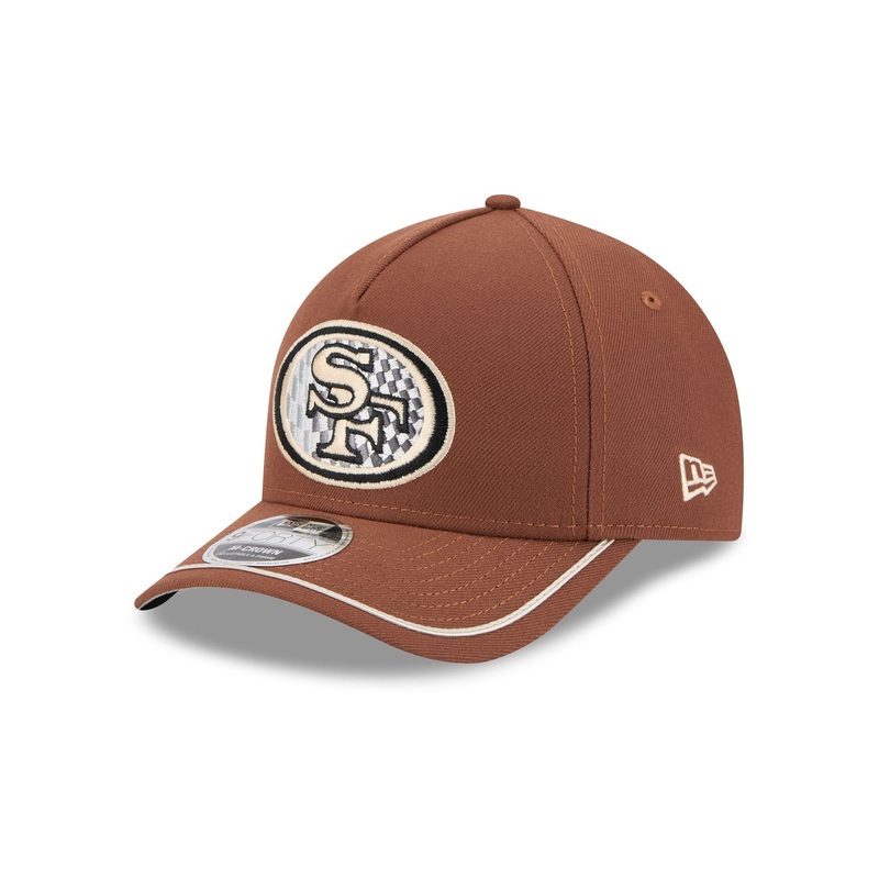 San Francisco 49ers Motorsport 9FORTY M-Crown A-Frame Snapback Hat One Size