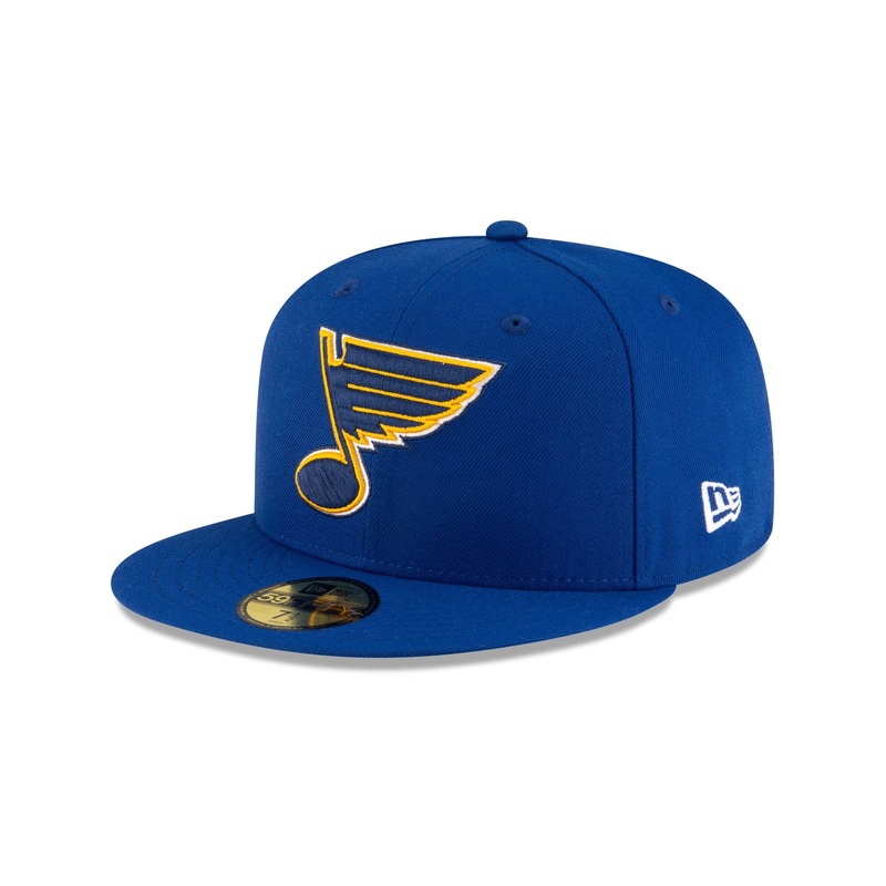 St. Louis Blues Blue 59FIFTY Fitted Hat 7