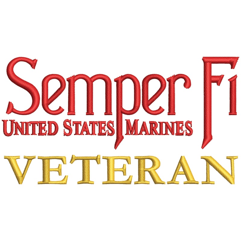 United States Marines Semper Fi Veteran United States Marines Semper Fi Veteran One Size