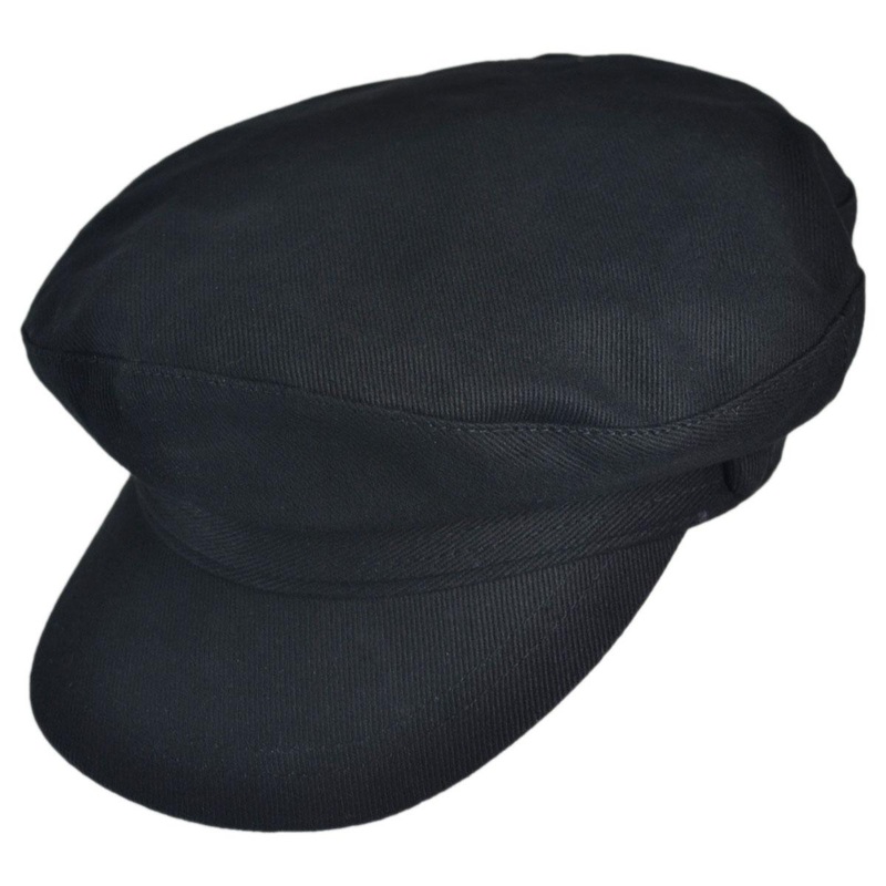 Wholesale Cotton Fiddler’s Cap B2B Pre-Pack BLACK 1S-3M-4L-3XL-1XXL