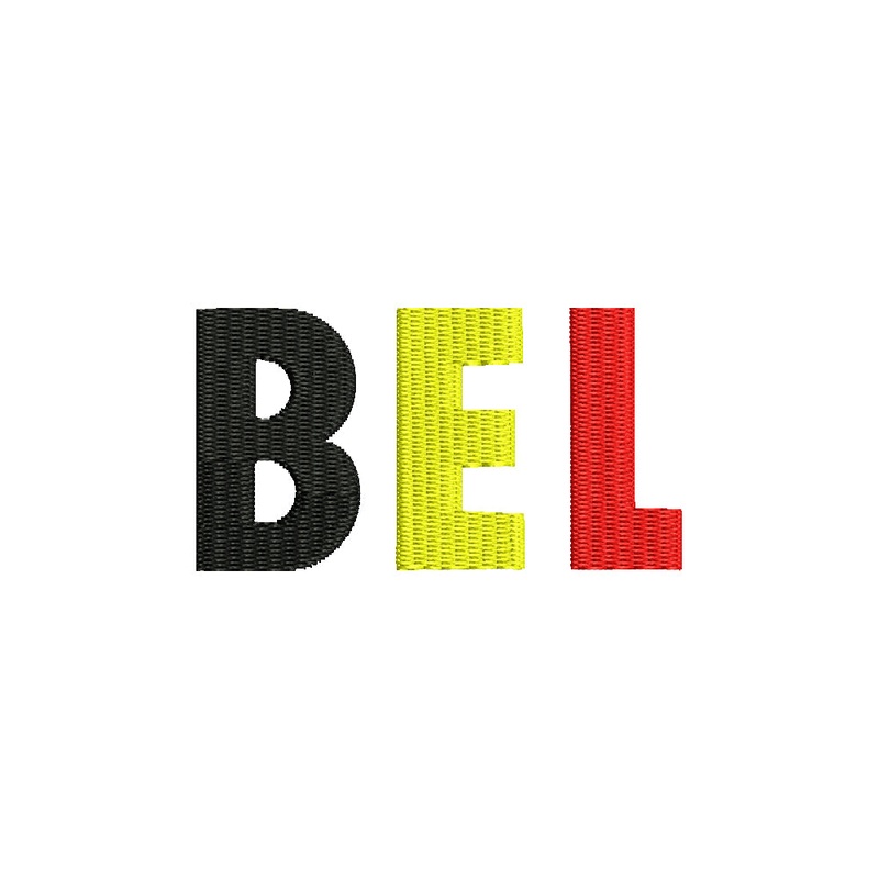 Belgium BEL Flag Default Title One Size