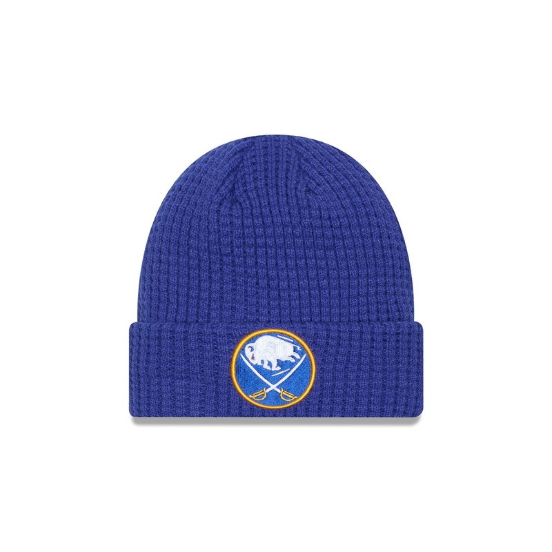 Buffalo Sabres Waffle Knit Beanie One Size