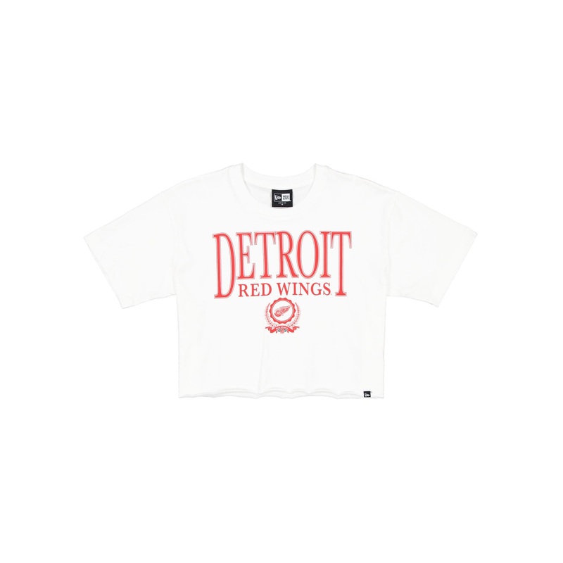 Detroit Red Wings Throwback Prep Women’s Cropped T-Shirt XS