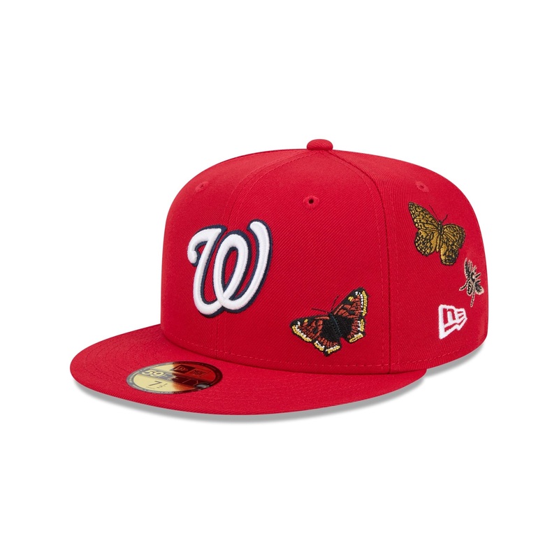 FELT x Washington Nationals Red 59FIFTY Fitted Hat 7