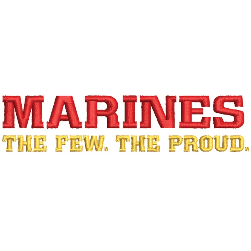 Marines The Few The Proud Logo Marines The Few The Proud Logo One Size