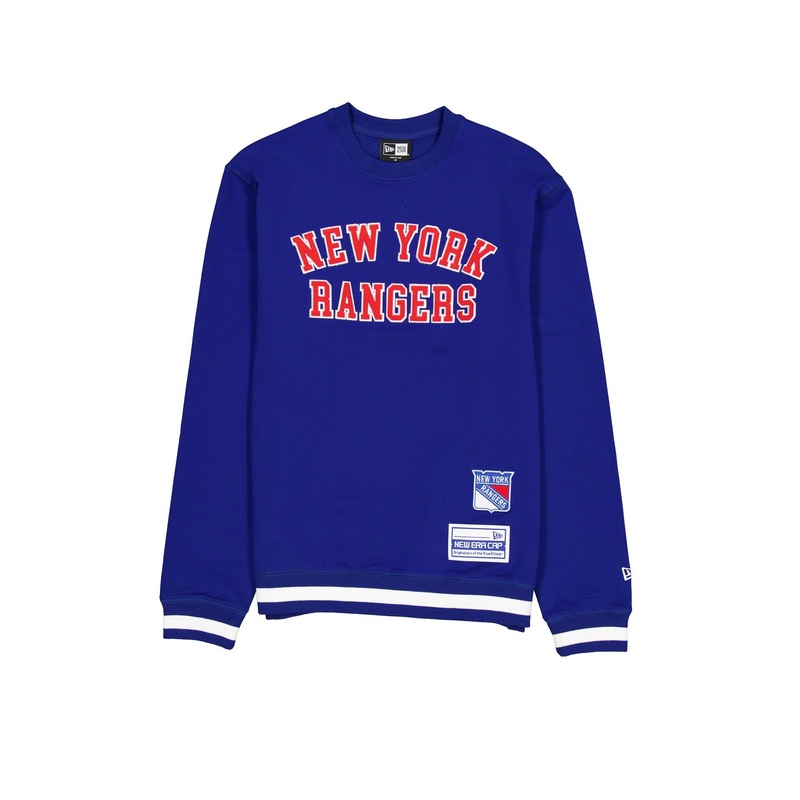 New York Rangers Team Color Logo Select Crewneck S