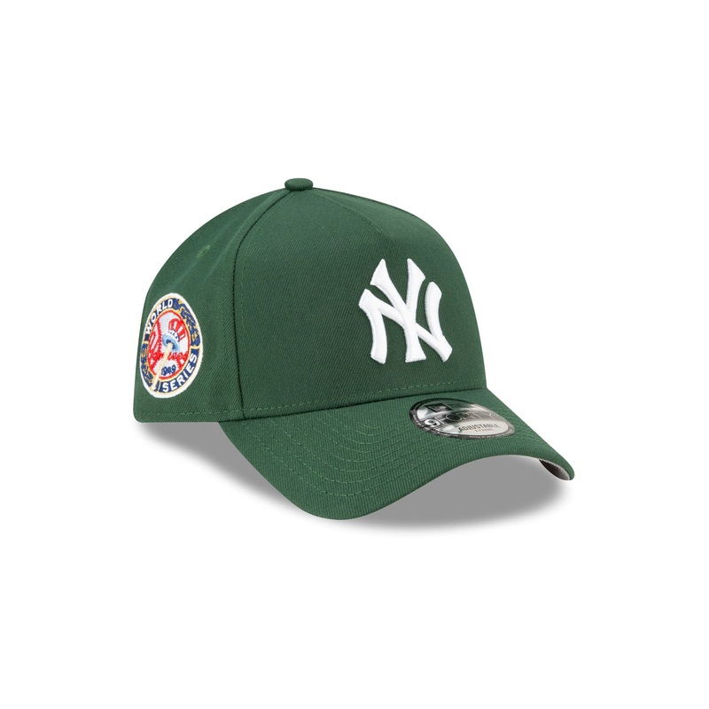New York Yankees Color Flip Green 9FORTY A-Frame Snapback Hat One Size