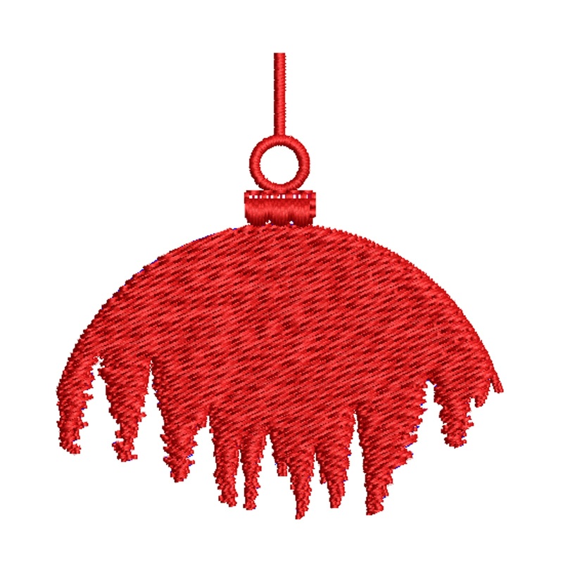 Red Ornament Red Ornament One Size