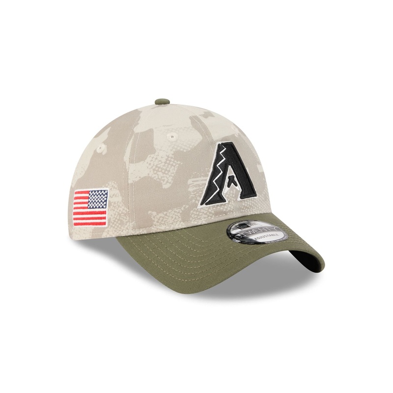 Arizona Diamondbacks Armed Forces Day 2025 9TWENTY Adjustable Hat One Size
