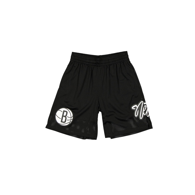 Brooklyn Nets Mesh Black Shorts S