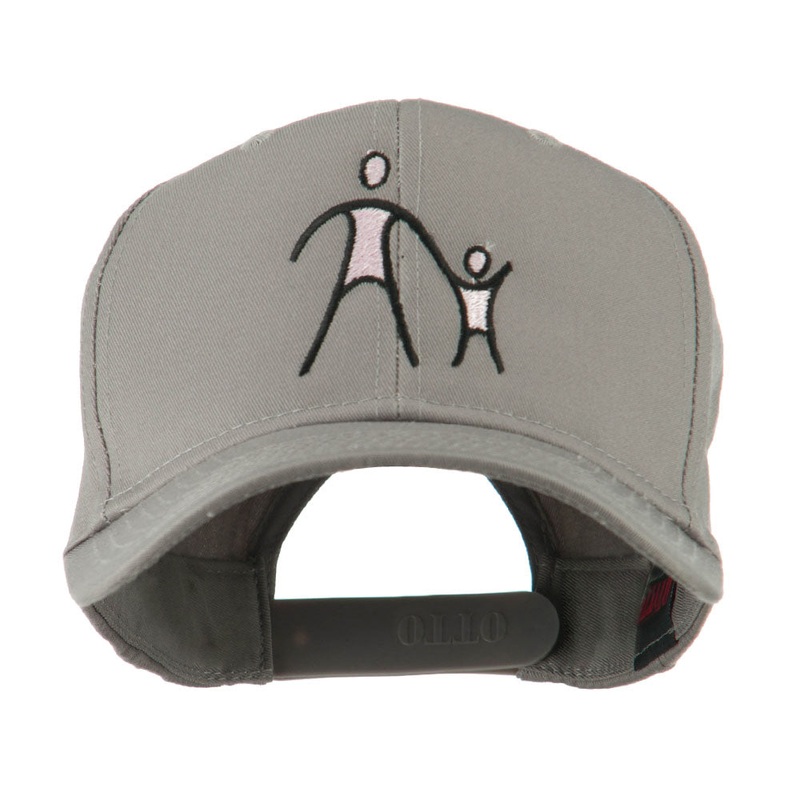 Cancer Hope Logo Embroidered Cap Grey One Size