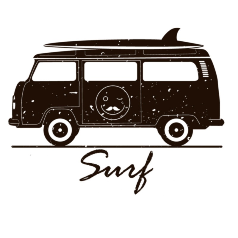 Chocolate Hippie Surf Van Default Title One Size