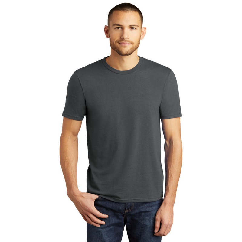 District DM130 Perfect Tri Tee – Charcoal Charcoal XS