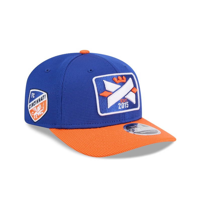 FC Cincinnati 2025 Jersey Hook 9SEVENTY Stretch-Snap Hat One Size