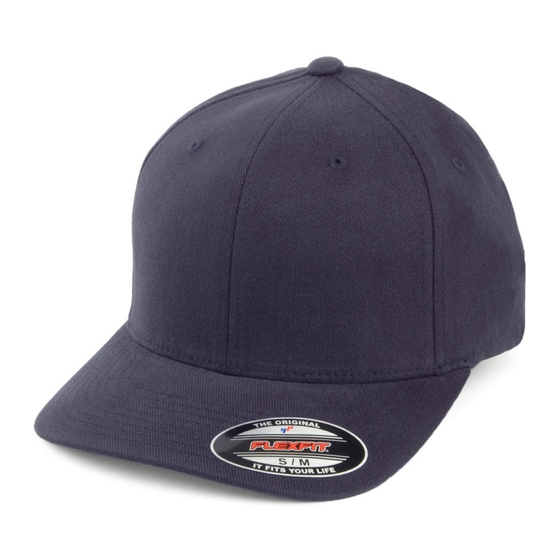 FlexFit Mid-Pro Brushed Twill Baseball Cap – Navy Small/Medium