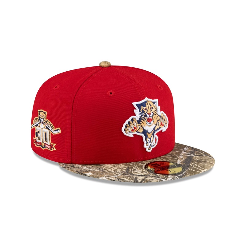 Florida Panthers Realtree Visor 59FIFTY Fitted Hat 7
