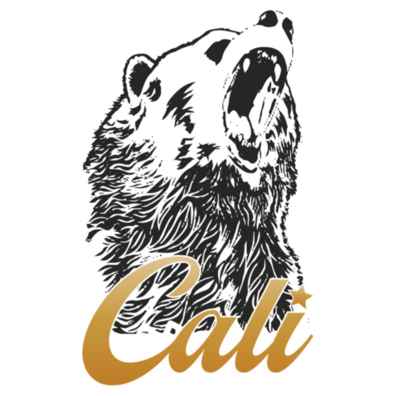 Gold Cali Bear Default Title One Size