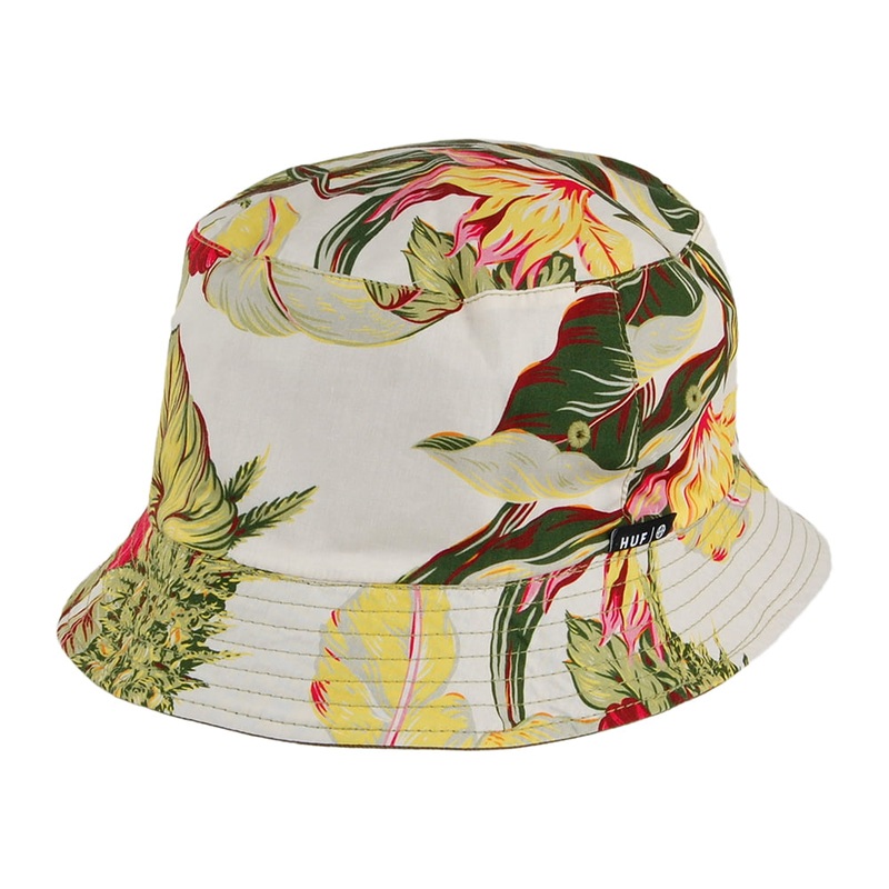 HUF Hats Paraiso Bucket Hat – Natural Small/Medium