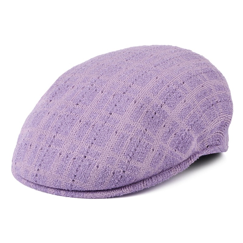 Kangol Summer Prep Bermuda 504 Flat Cap – Lavender S