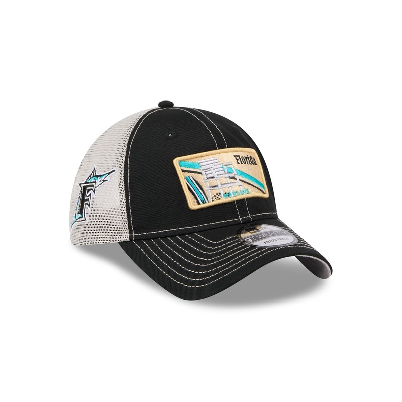 Miami Marlins State Souvenir 9TWENTY Trucker Hat One Size
