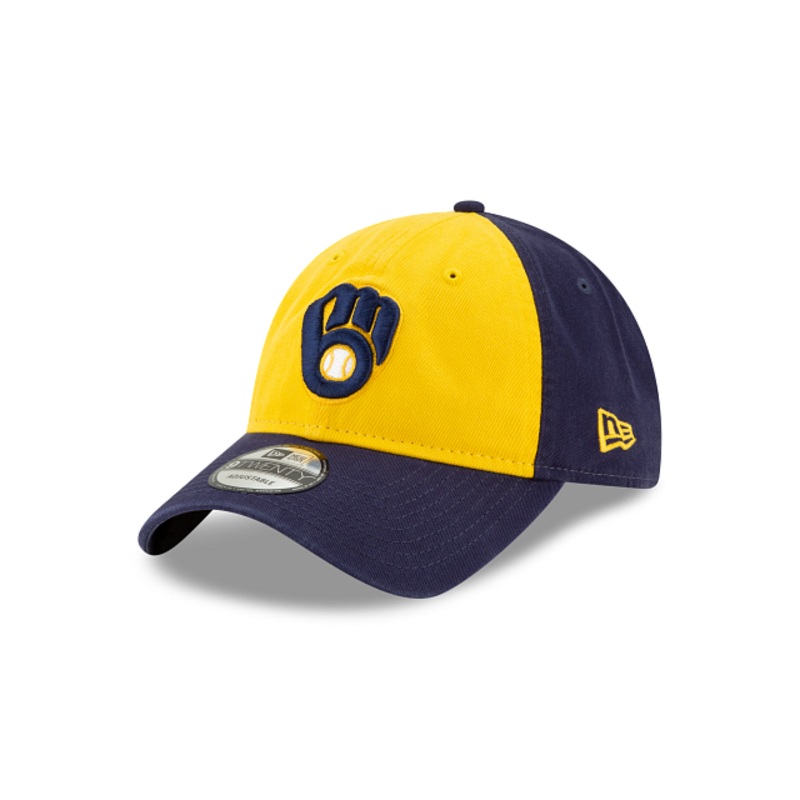 Milwaukee Brewers Core Classic Alt 9TWENTY Adjustable Hat One Size