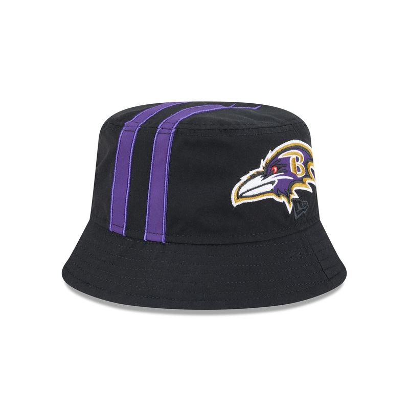 Baltimore Ravens Kids Helmet Bucket Hat One Size