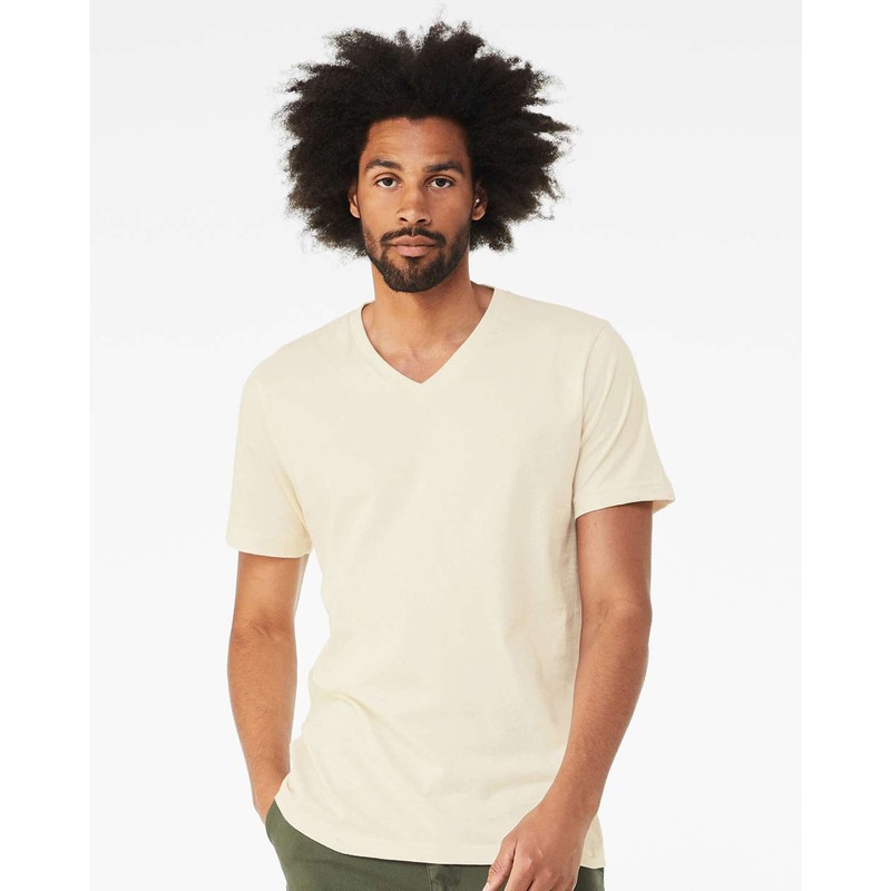 Bella+Canvas 3005 Jersey V-Neck Tee XS