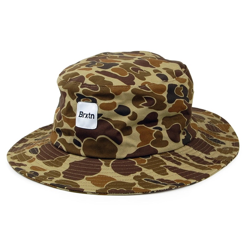 Brixton Hats Gate Bucket Hat – Camouflage Small-56cm