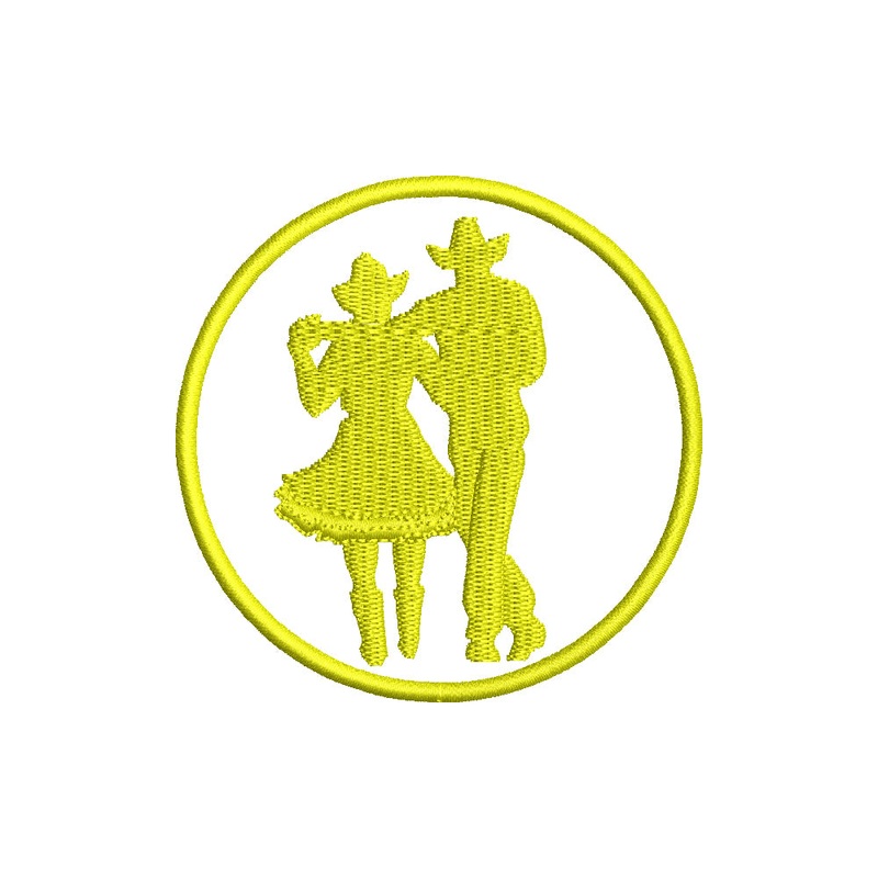 Cowgirl Cowboy Dancing Default Title One Size
