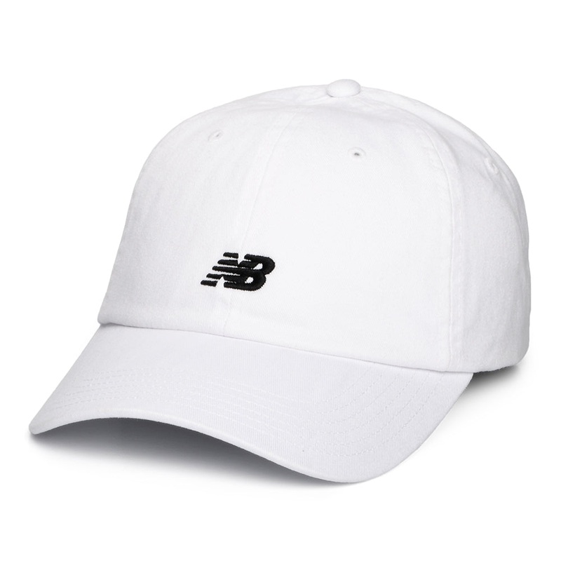 New Balance Hats Classic V 2.0 Cotton Twill Baseball Cap – White Adjustable