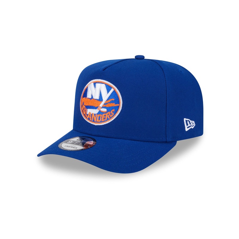 New York Islanders Team 9FIFTY A-Frame Snapback Hat One Size