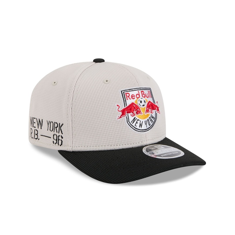 New York Red Bulls 2025 Jersey Hook 9SEVENTY Stretch-Snap Hat One Size