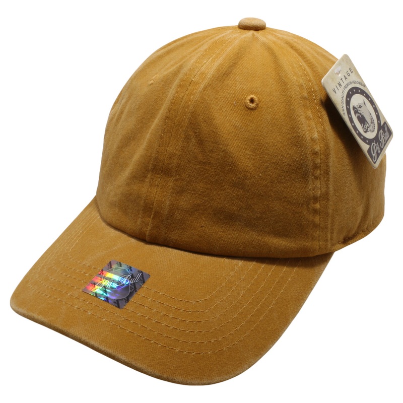 Pit Bull PB188 Pigment Dyed Dad Hat Mango