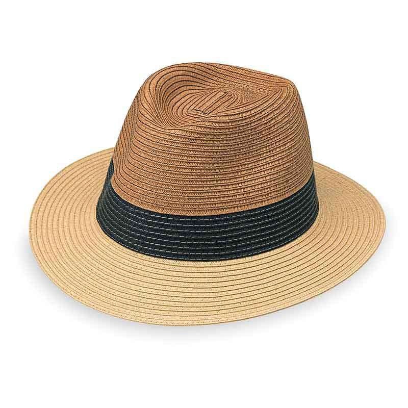 St. Tropez Fedora Hat – Wallaroo Hats Natural M/L (57-59 cm)