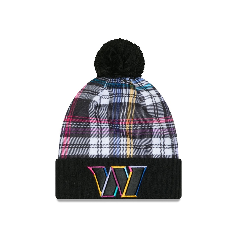 Washington Commanders 2024 Crucial Catch Sport Pom Knit Hat One Size