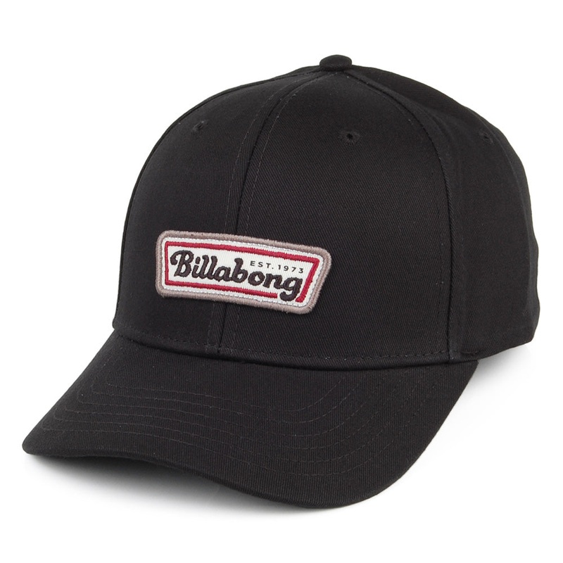 Billabong Hats Walled II Snapback Cap – Black Adjustable