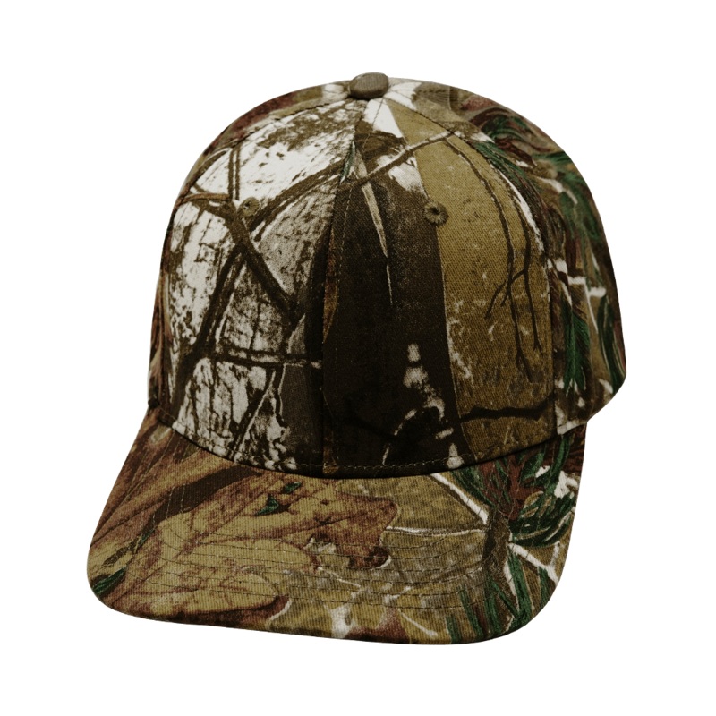 Blank – 6 Panel – Light Moss Tree Camo (Unisex) – Fabric Back