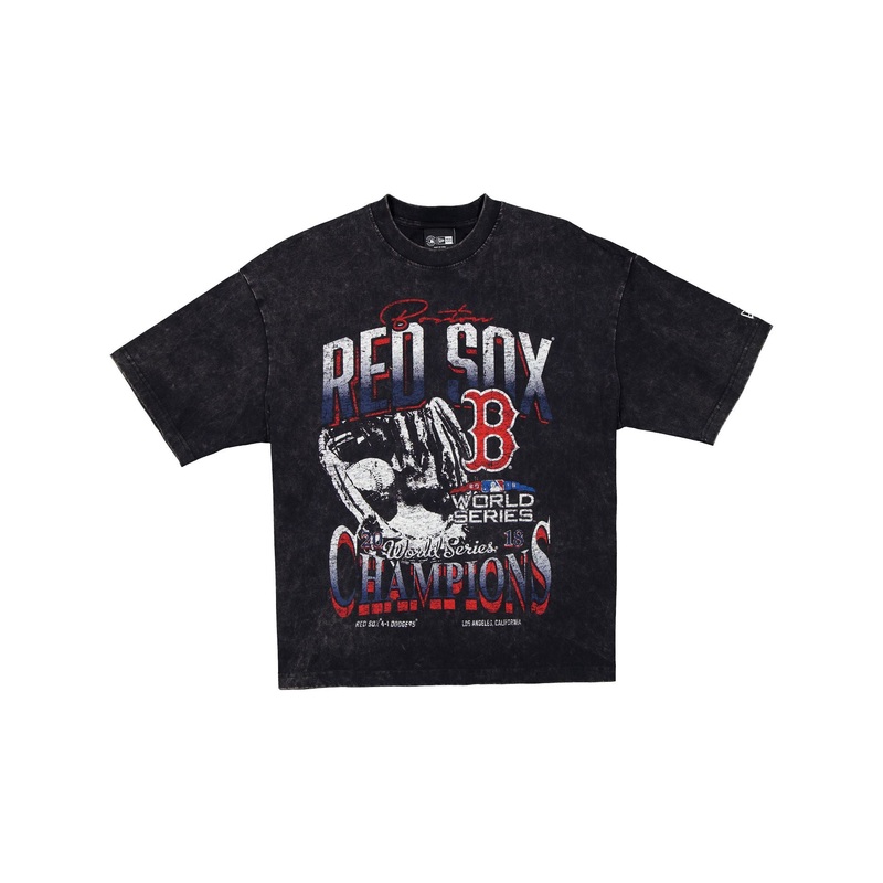 Boston Red Sox 2018 World Series Champions Sport Classics Black T-Shirt S