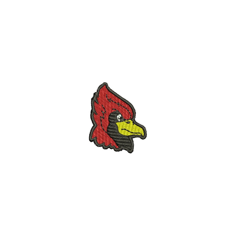 Cardinal Head Mascot Default Title One Size