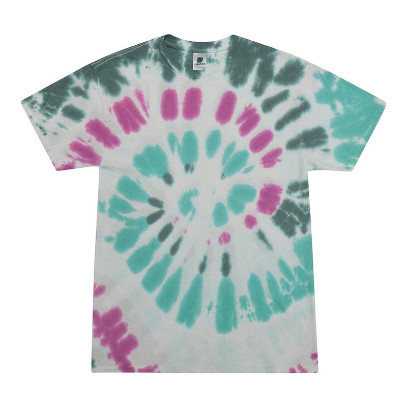Colortone 1000 Multi-Color Tie-Dyed T-Shirt – Everglades Everglades S