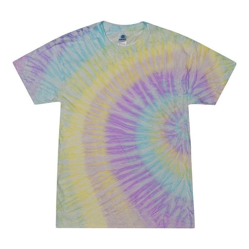 Colortone 1000 Multi-Color Tie-Dyed T-Shirt – Mystique Mystique S