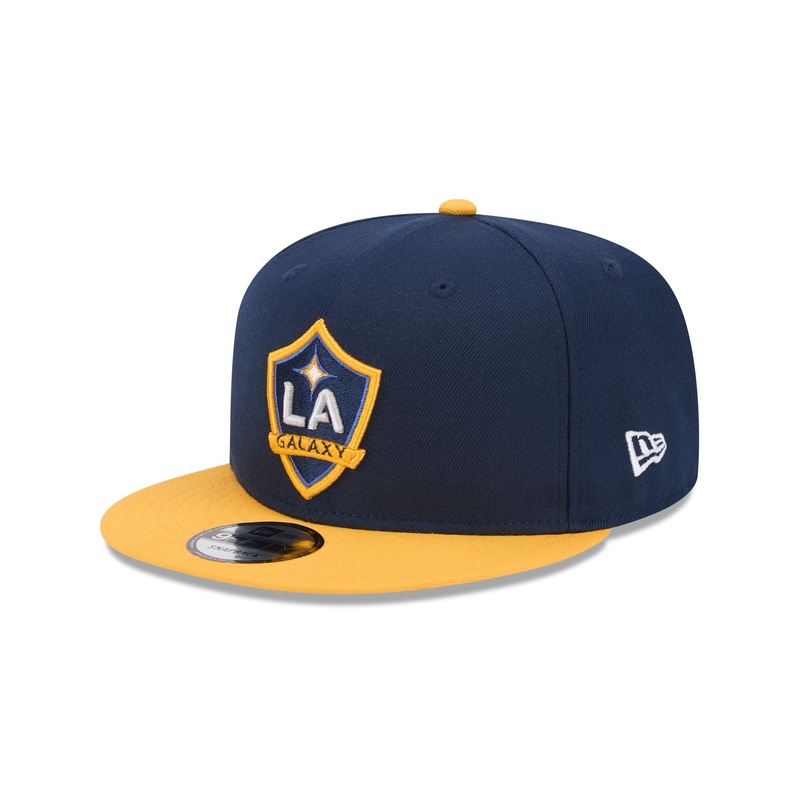 LA Galaxy Team 9FIFTY Snapback Hat One Size