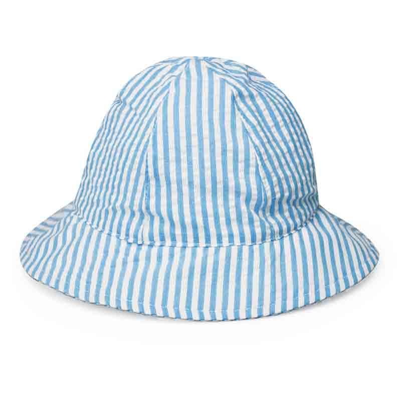 Lorikeet Bucket Hat for Infants – Wallaroo Hats for Kids Blue / White